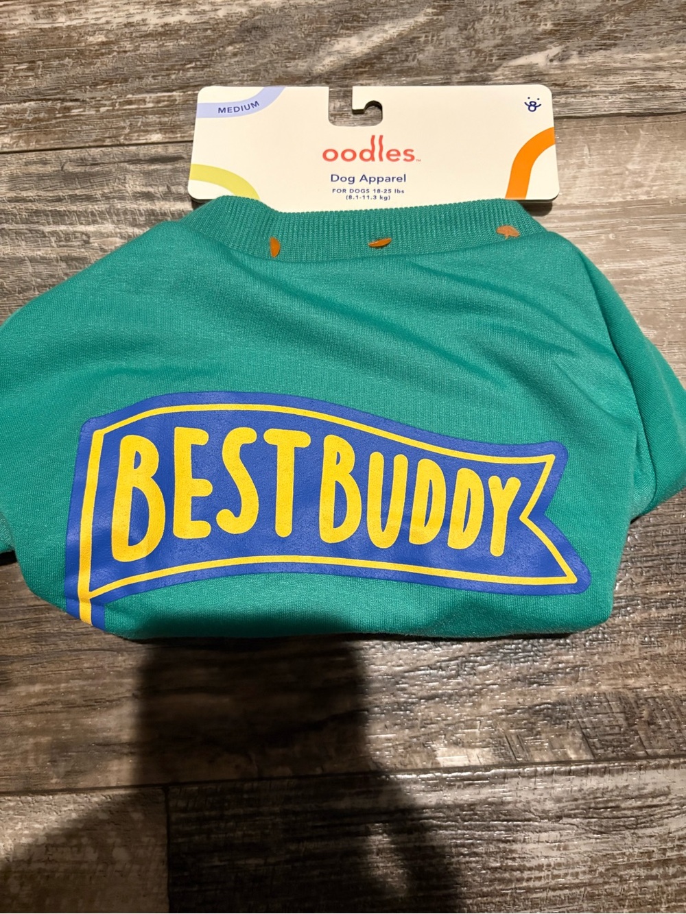 “Best Buddy" Dog Shirt Size M